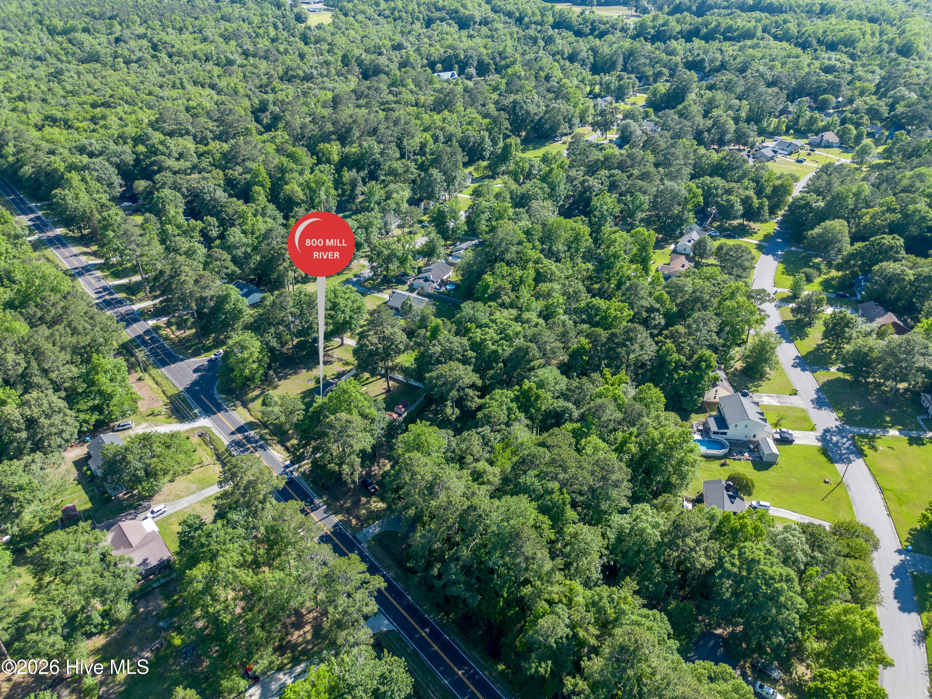 800 Mill River Road Jacksonville, NC 28540 - Photo 60 of 60 Aerial