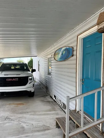 a view of car garage