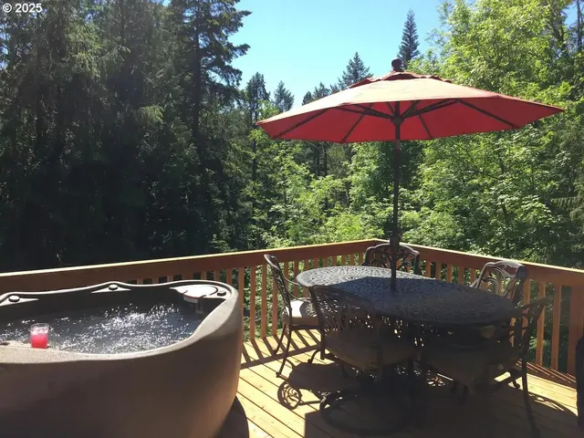 a view of swimming pool with a yard