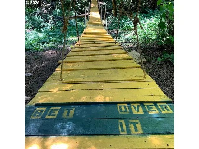 a view of outdoor space yard and mountain view