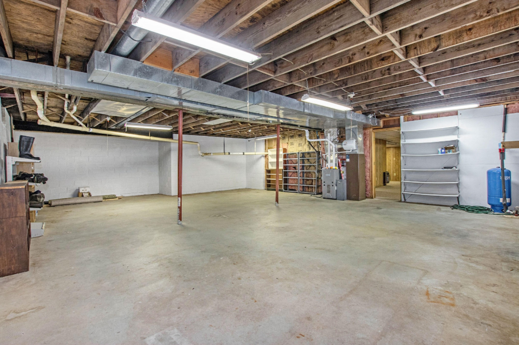 56721 Cowling Road Three Rivers, MI 49093 - Photo 33 of 36 Unfinished Area in Lower Level