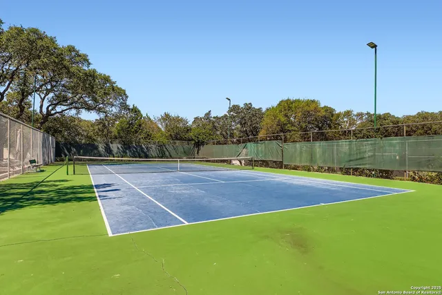 a view of a tennis court