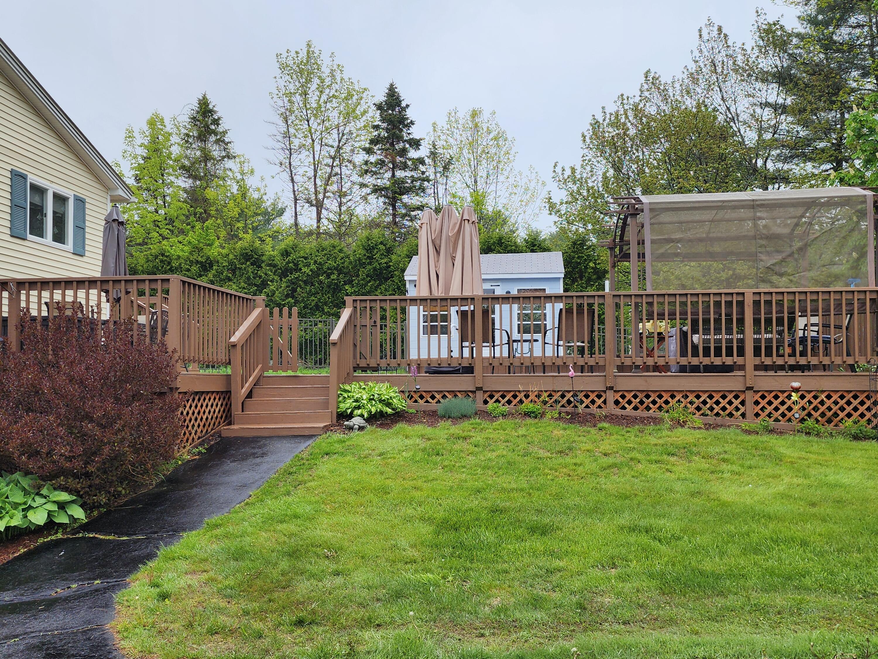 136 Hallowell Road Augusta, ME 04330 - Photo 46 of 57 Deck Picture