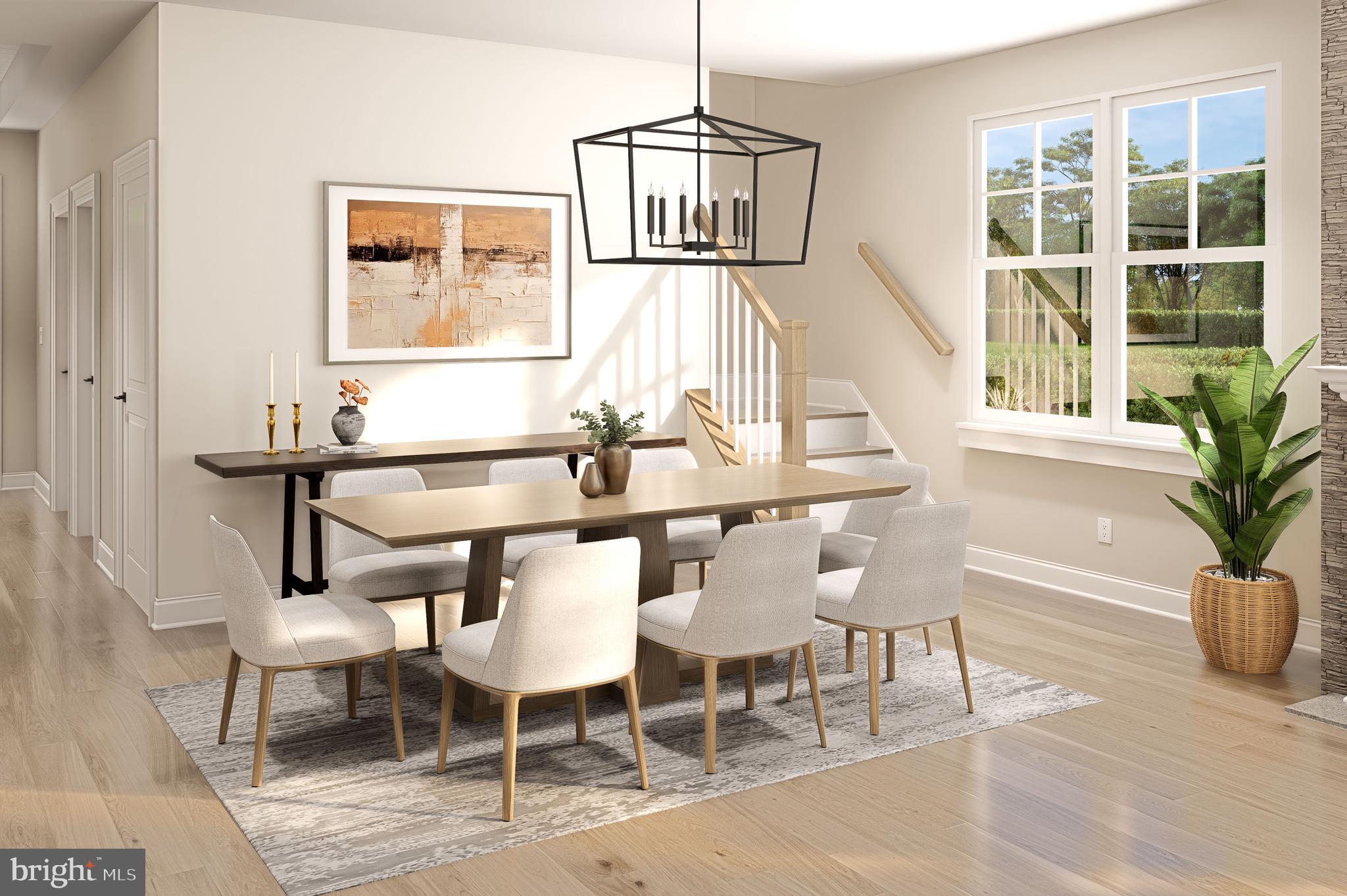 3 Grantarthur Court, Unit LIBERTY Whitehall, PA 18052 - Photo 6 of 21 a view of a dining room with furniture window and outside view