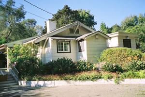 205 Hot Springs Road Santa Barbara, CA 93108 - Photo 1 of 6 a front view of a house with a yard