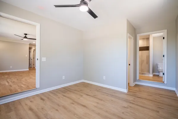 wooden floor in an empty room