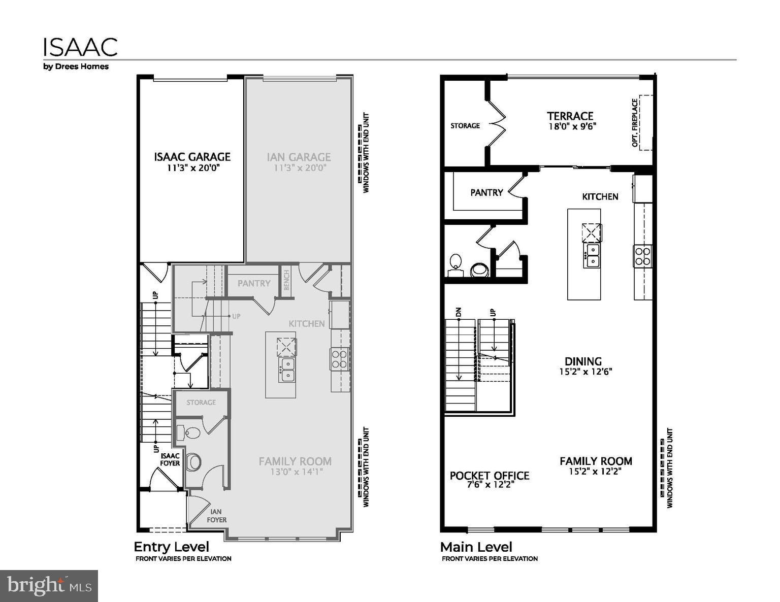 2506 Neabsco Common Place Woodbridge, VA 22191 - Photo 11 of 12 Main Level Floor Plan
