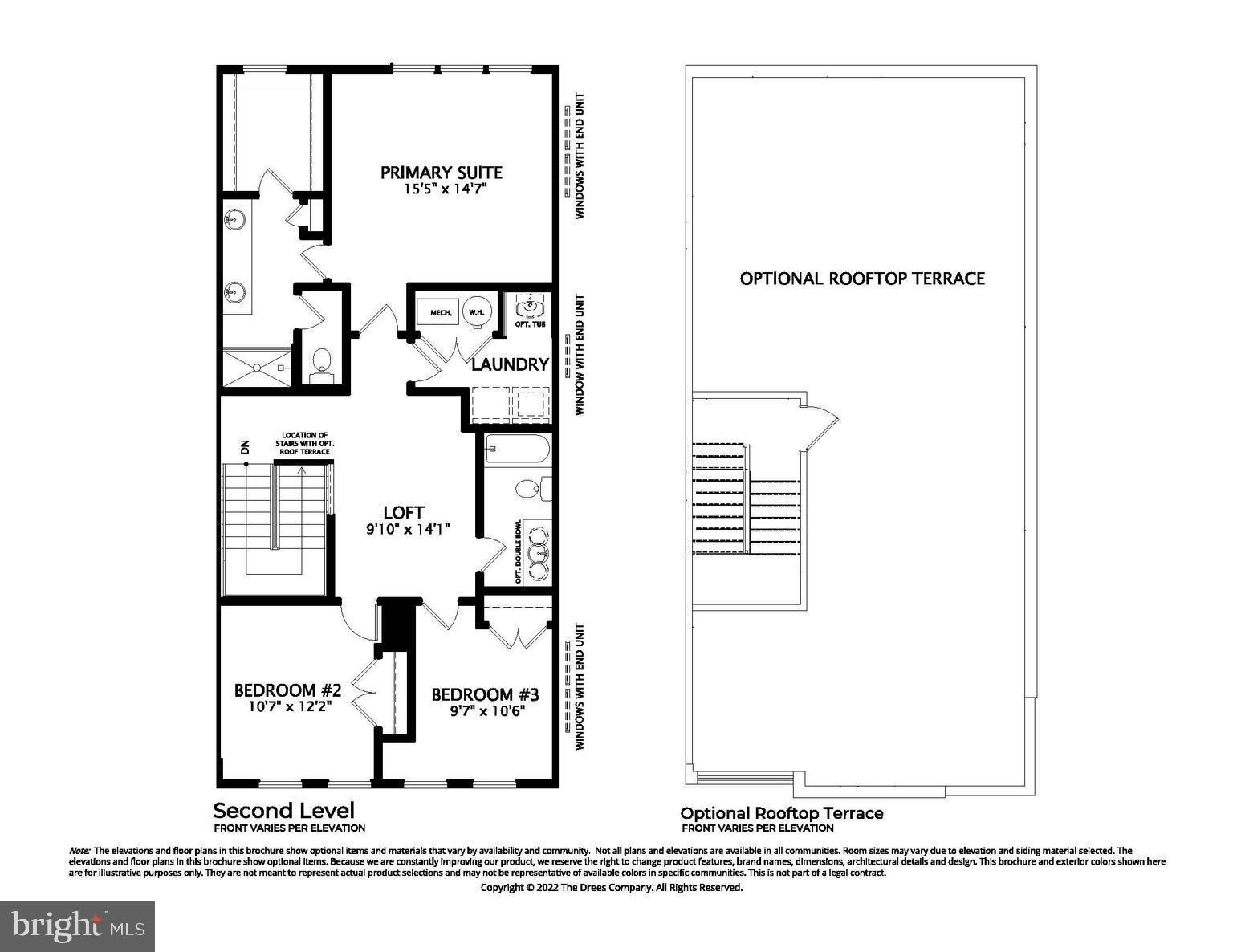 2506 Neabsco Common Place Woodbridge, VA 22191 - Photo 12 of 12 Upper Levels Floorplan