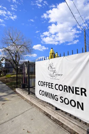 a view of a sign board