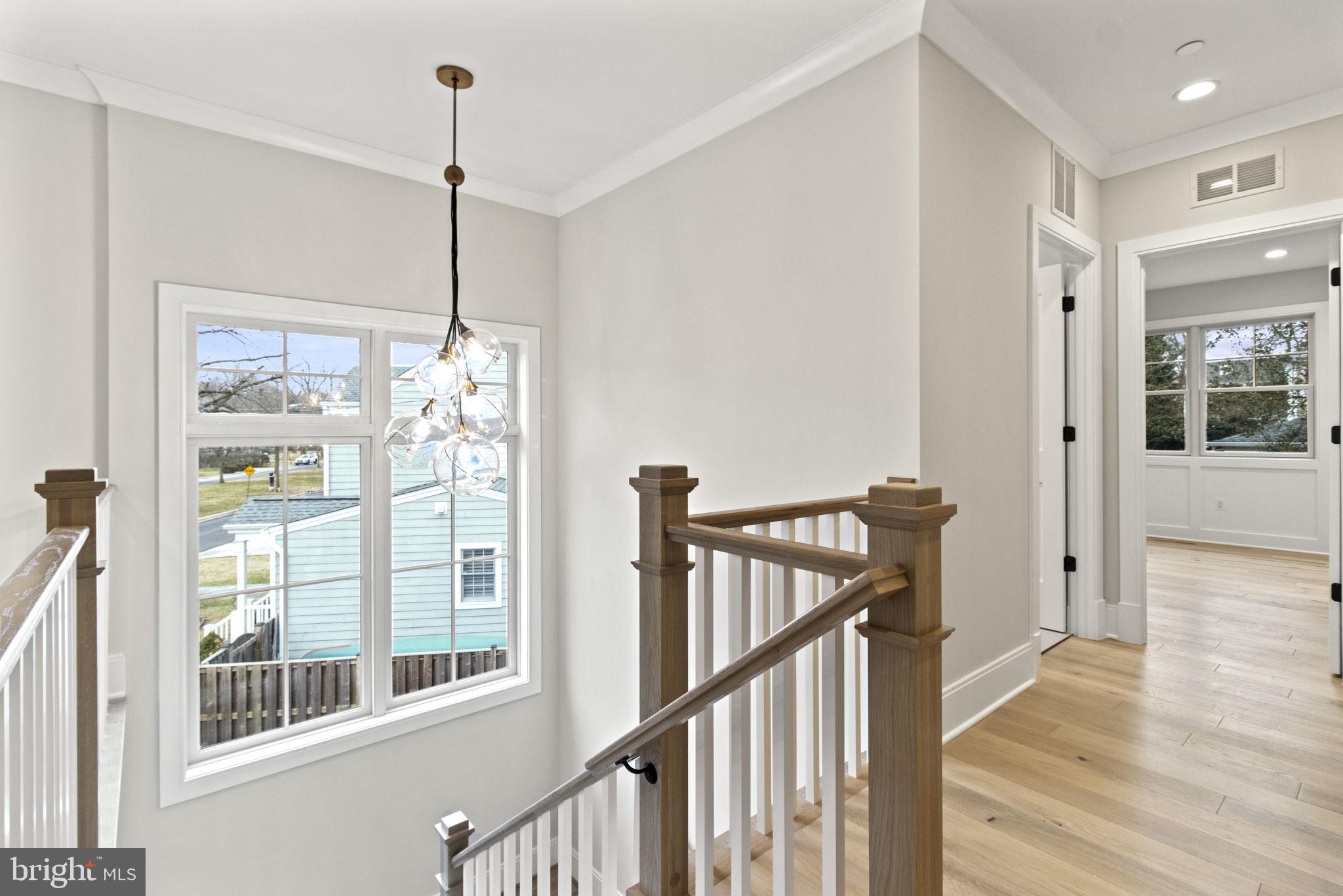 8911 Ewing Drive Bethesda, MD 20817 - Photo 34 of 67 Upstairs Landing and Hall