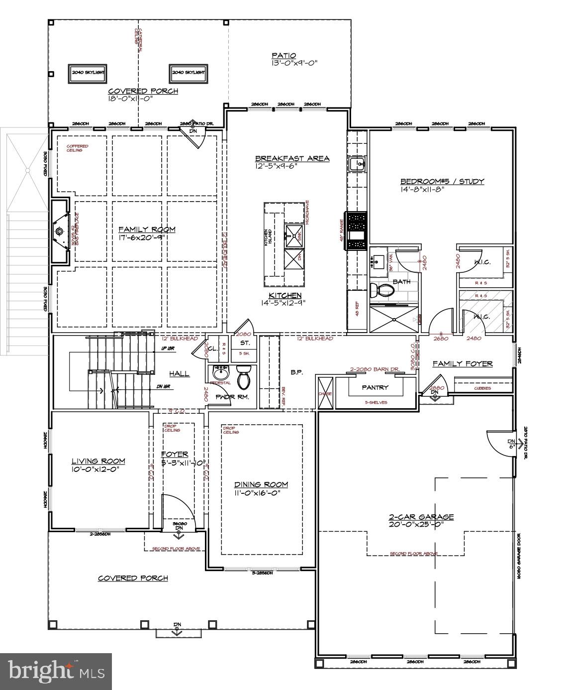 8911 Ewing Drive Bethesda, MD 20817 - Photo 65 of 67 Main Floor Plan