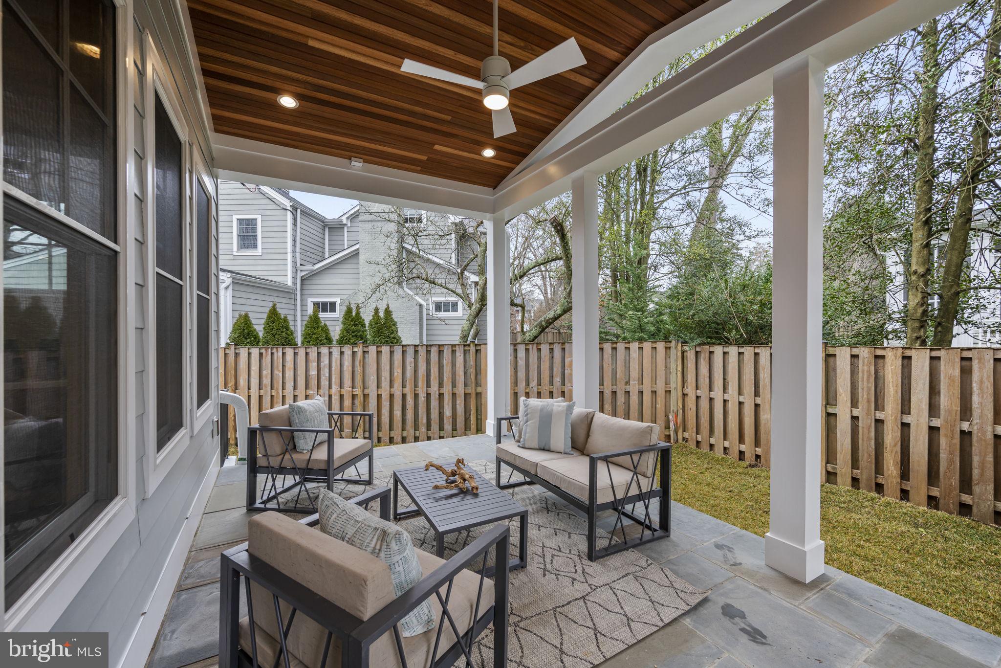 8911 Ewing Drive Bethesda, MD 20817 - Photo 60 of 67 Rear Porch