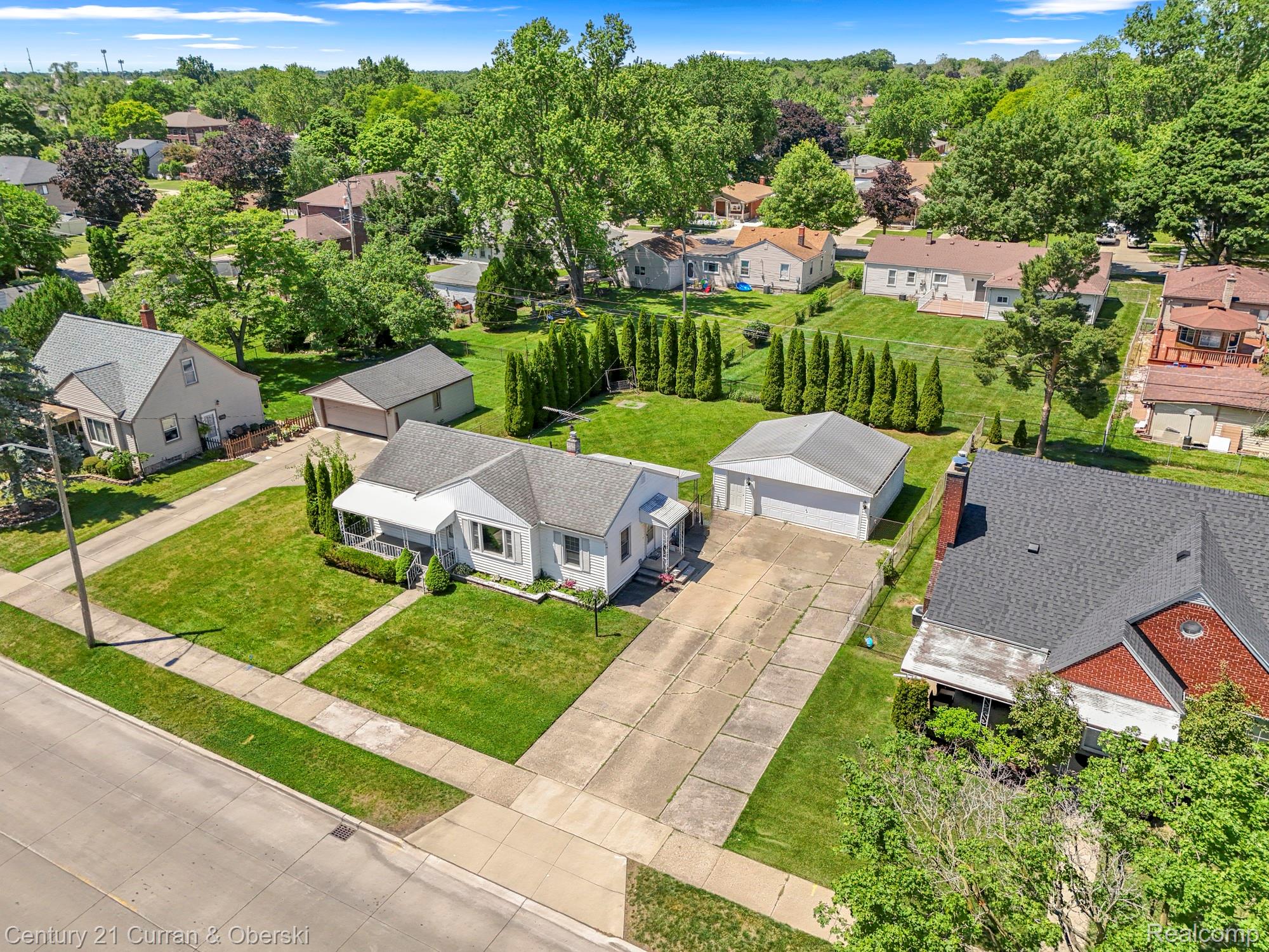 6141 North Gulley Road Dearborn Heights, MI 48127 - Photo 1 of 31 Super clean broad front ranch on a huge 80 ft wide double lot