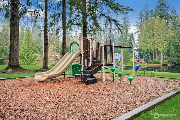 a park with kid zone