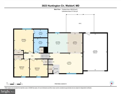 $420,000 | 3023 Huntington Circle, Waldorf, MD 20602