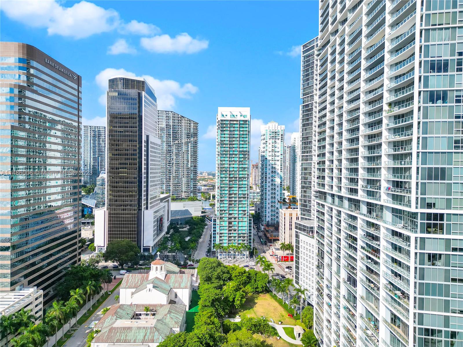 500 Brickell Avenue, Unit 2602 Miami, FL 33131 - Photo 11 of 38 a view of a city with tall buildings