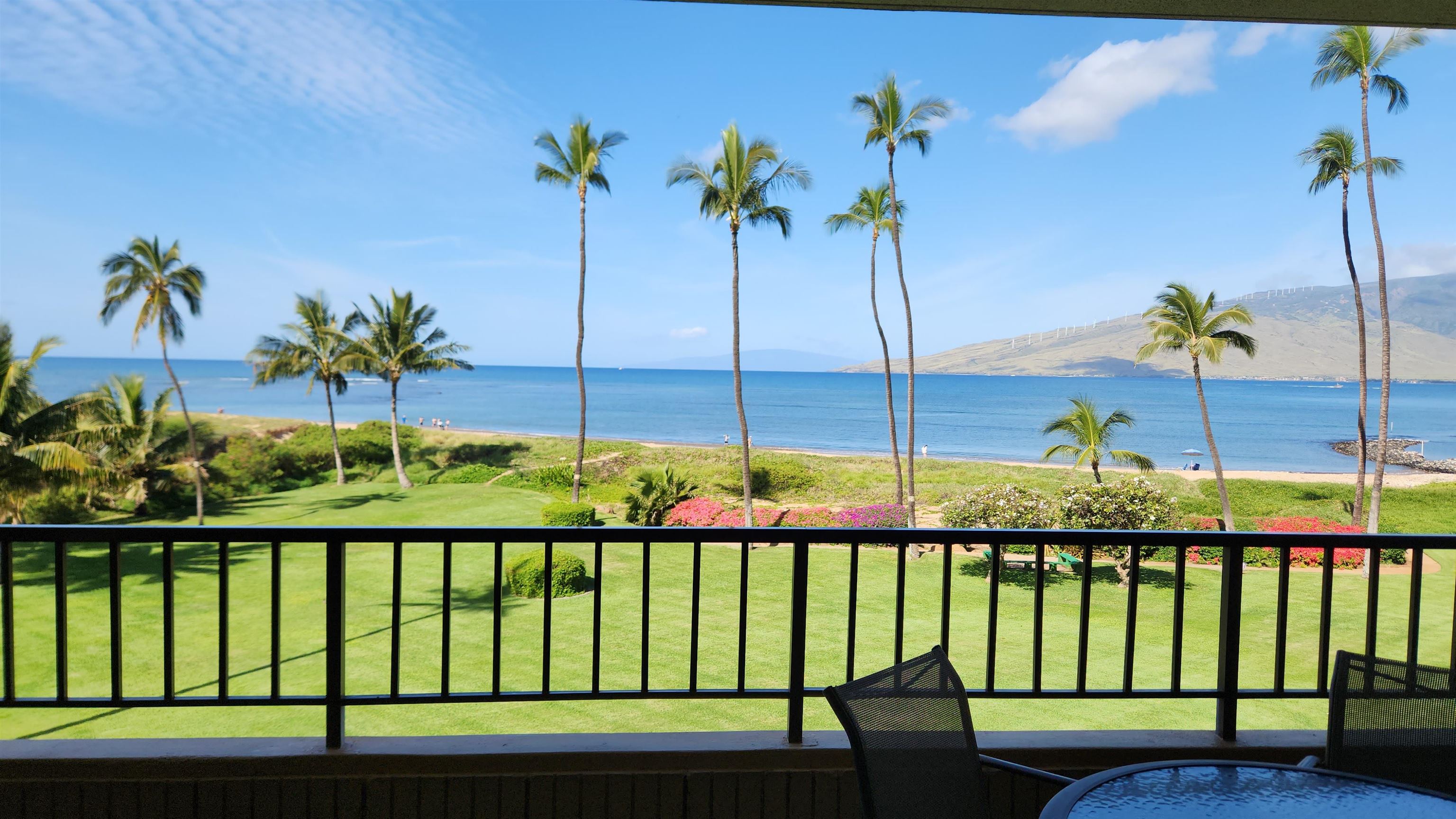 800 South Kihei Road, Unit 302 Kihei, HI 96753 - Photo 16 of 50 a view of a balcony with lake view