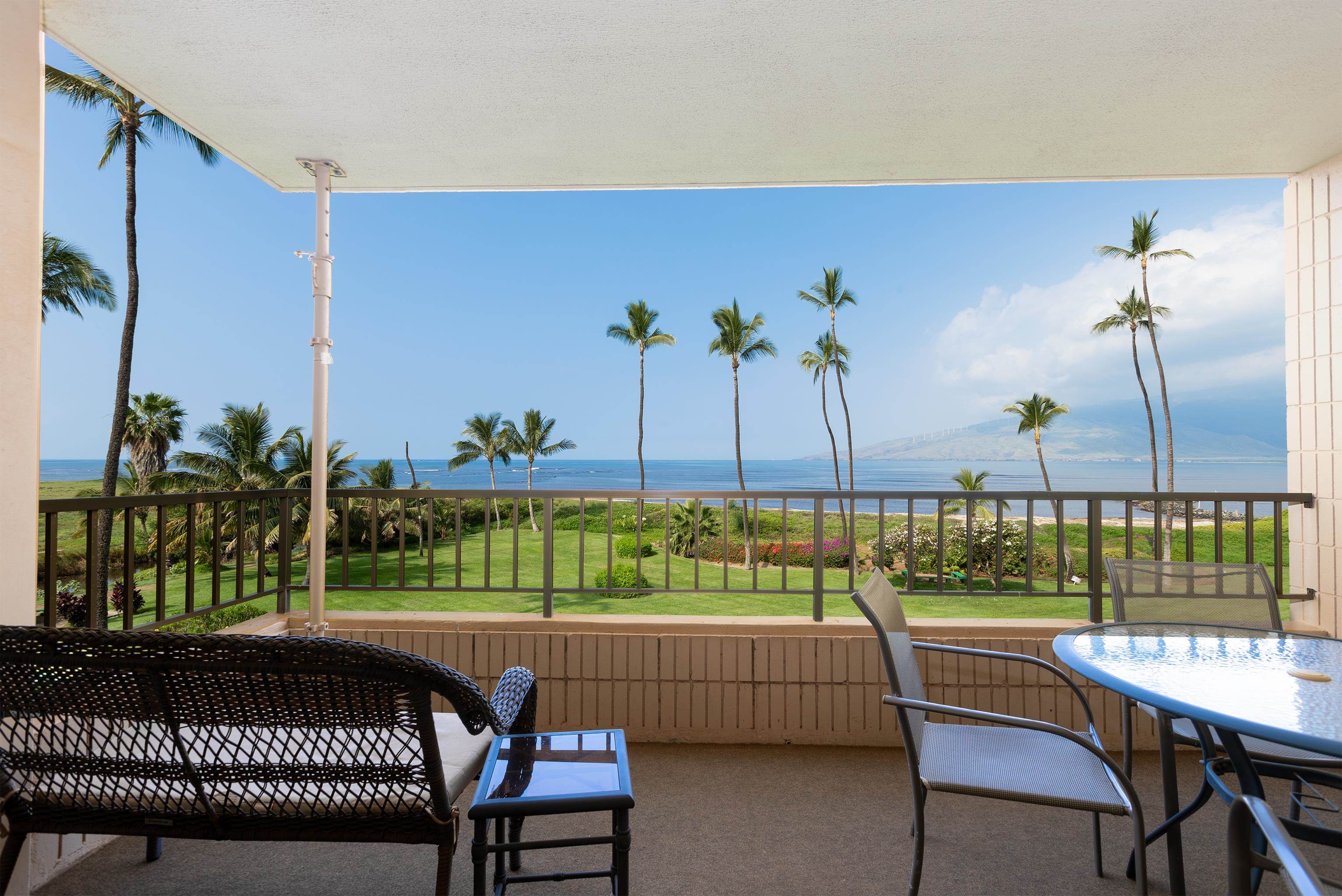 800 South Kihei Road, Unit 302 Kihei, HI 96753 - Photo 26 of 50 a view of outdoor space with seating area and furniture