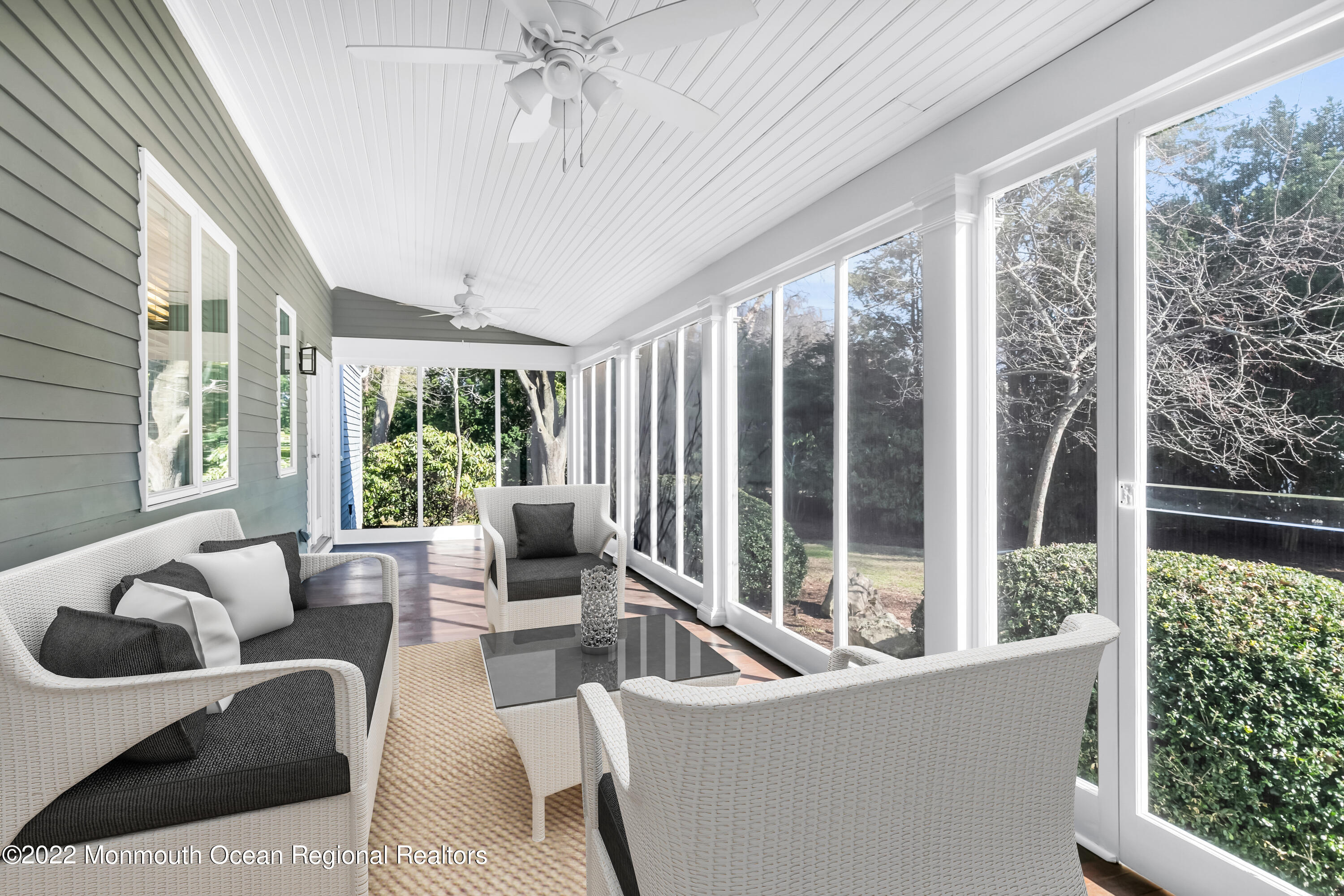 220 Little Silver Point Road Little Silver, NJ 07739 - Photo 8 of 36 Screened Porch