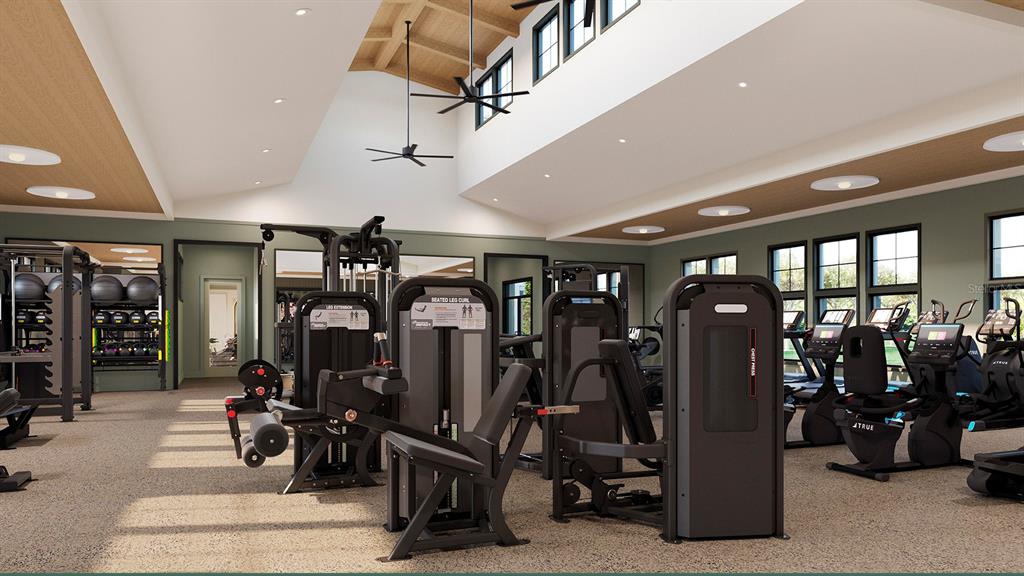 10726 Rabbit Grove Trail Palmetto, FL 34221 - Photo 28 of 28 a view of a room with gym equipment