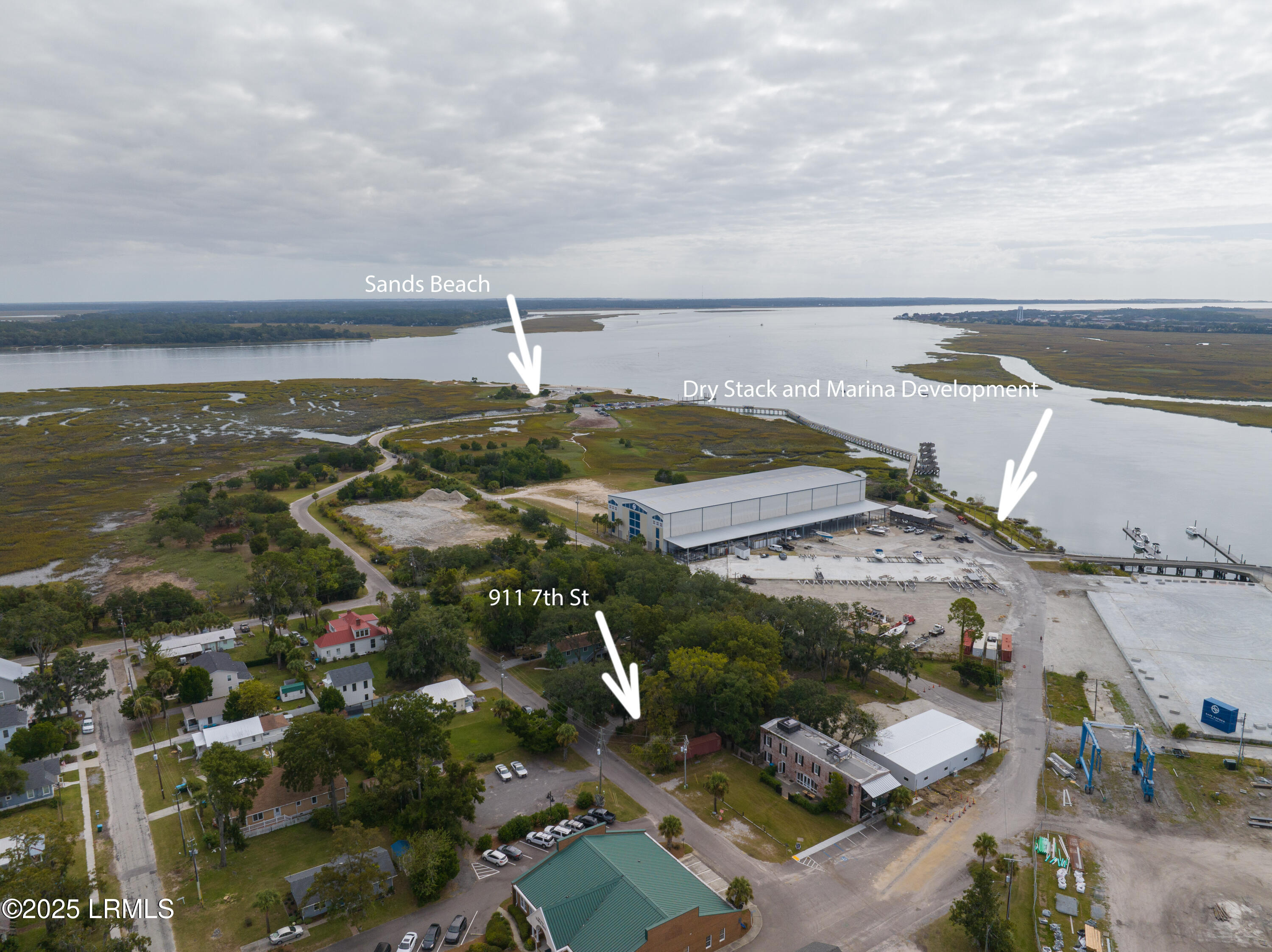911 7th Street Port Royal, SC 29935 - Photo 5 of 18 911 7th St Drone-3