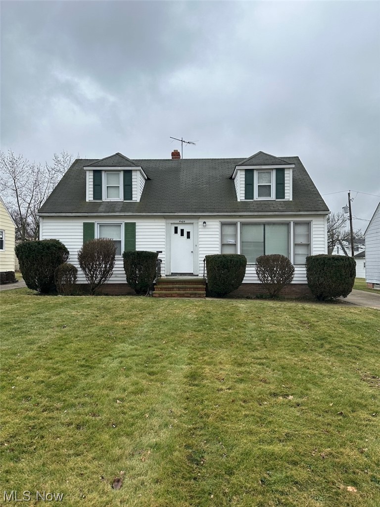 4994 North Barton Road Cleveland, OH 44124 - Photo 1 of 28 Cape cod house featuring a front yard