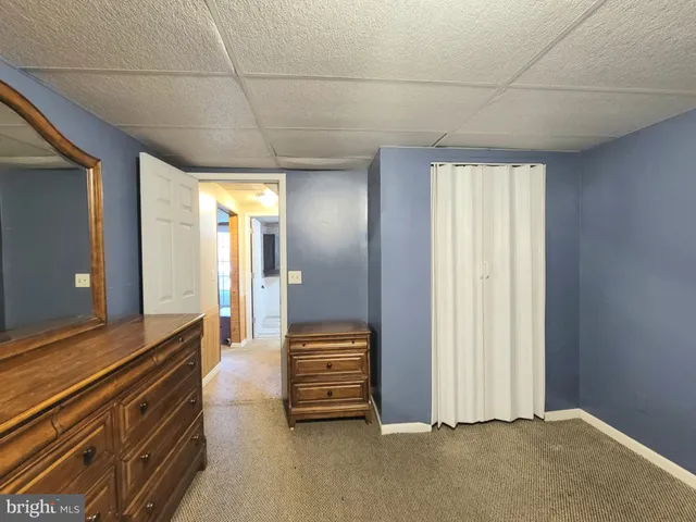 a view of room with furniture