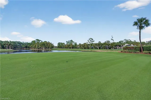 a view of a golf course