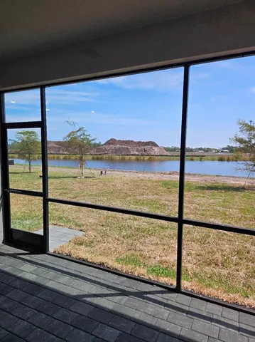 a view of ocean from a window