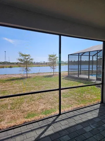 a view of ocean from a window