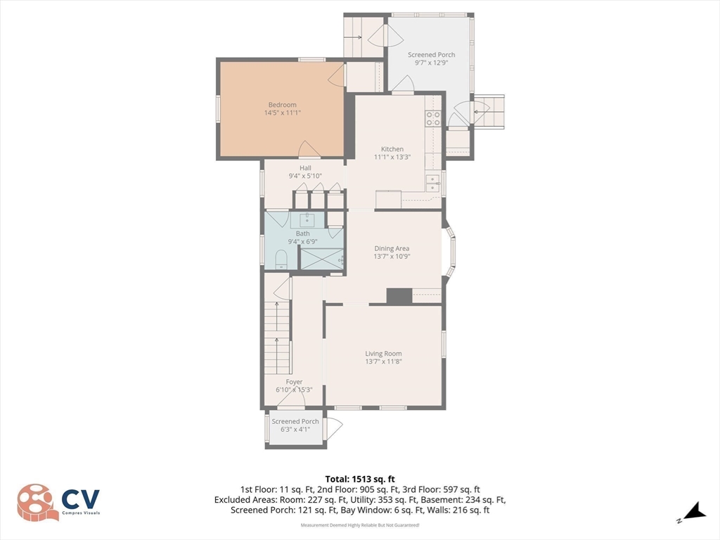 53 Kendall Street Lawrence, MA 01841 - Photo 30 of 36 a picture of floor plan