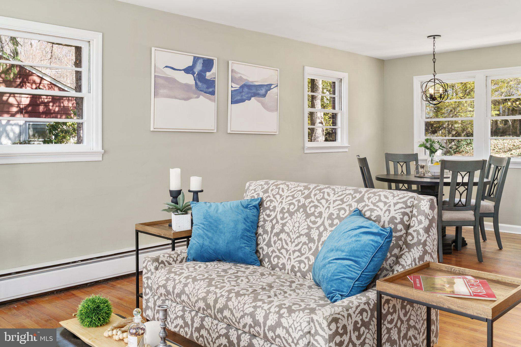 166 Davis Road Doylestown, PA 18901 - Photo 11 of 29 Living and dining room for ease of entertaining