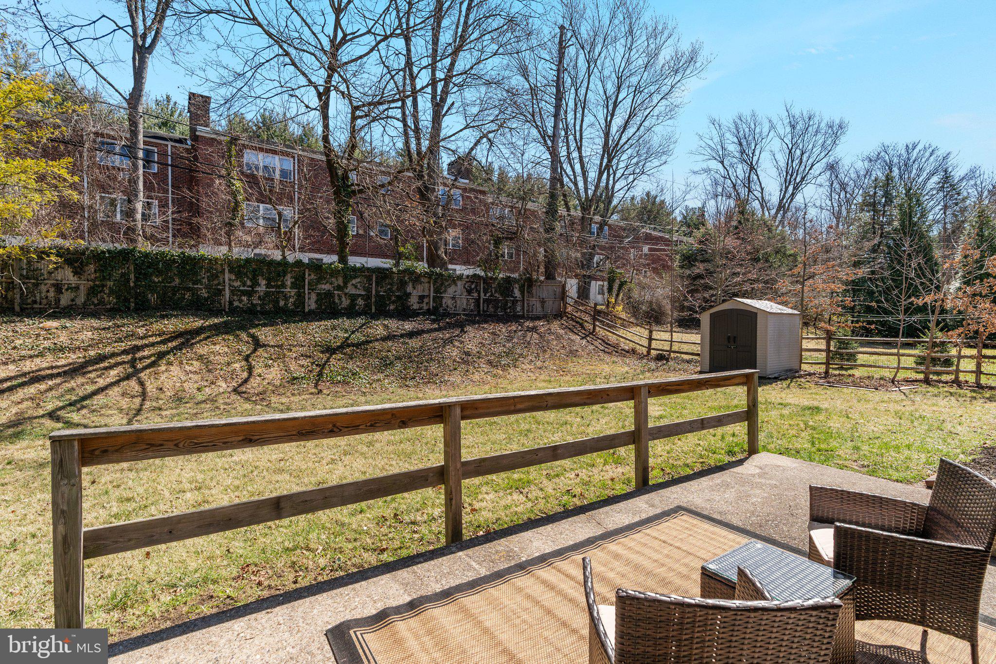 166 Davis Road Doylestown, PA 18901 - Photo 5 of 29 Large backyard with storage shed