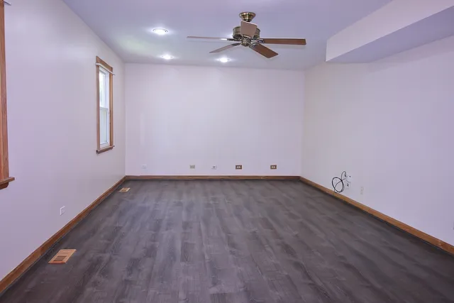 wooden floor in an empty room