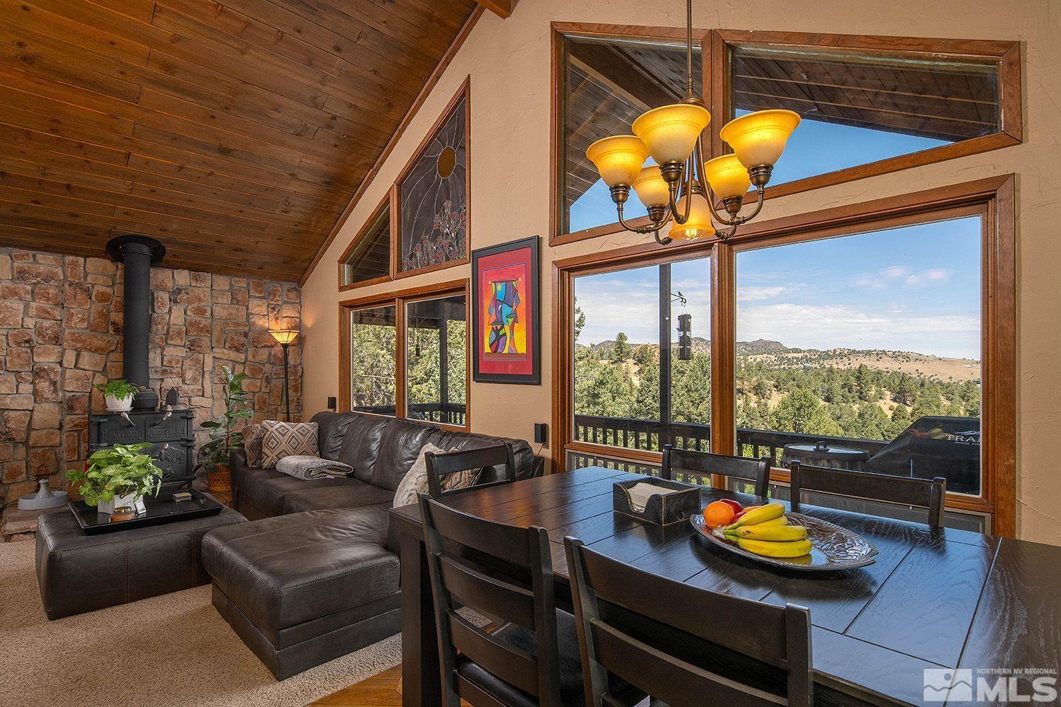 2090 Lousetown Road Reno, NV 89521 - Photo 9 of 30 a view of a dining room with furniture window and outside view