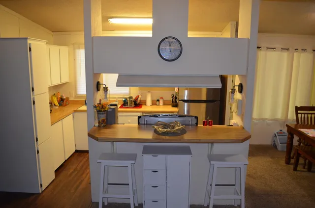 a view of a hallway with interior of the house
