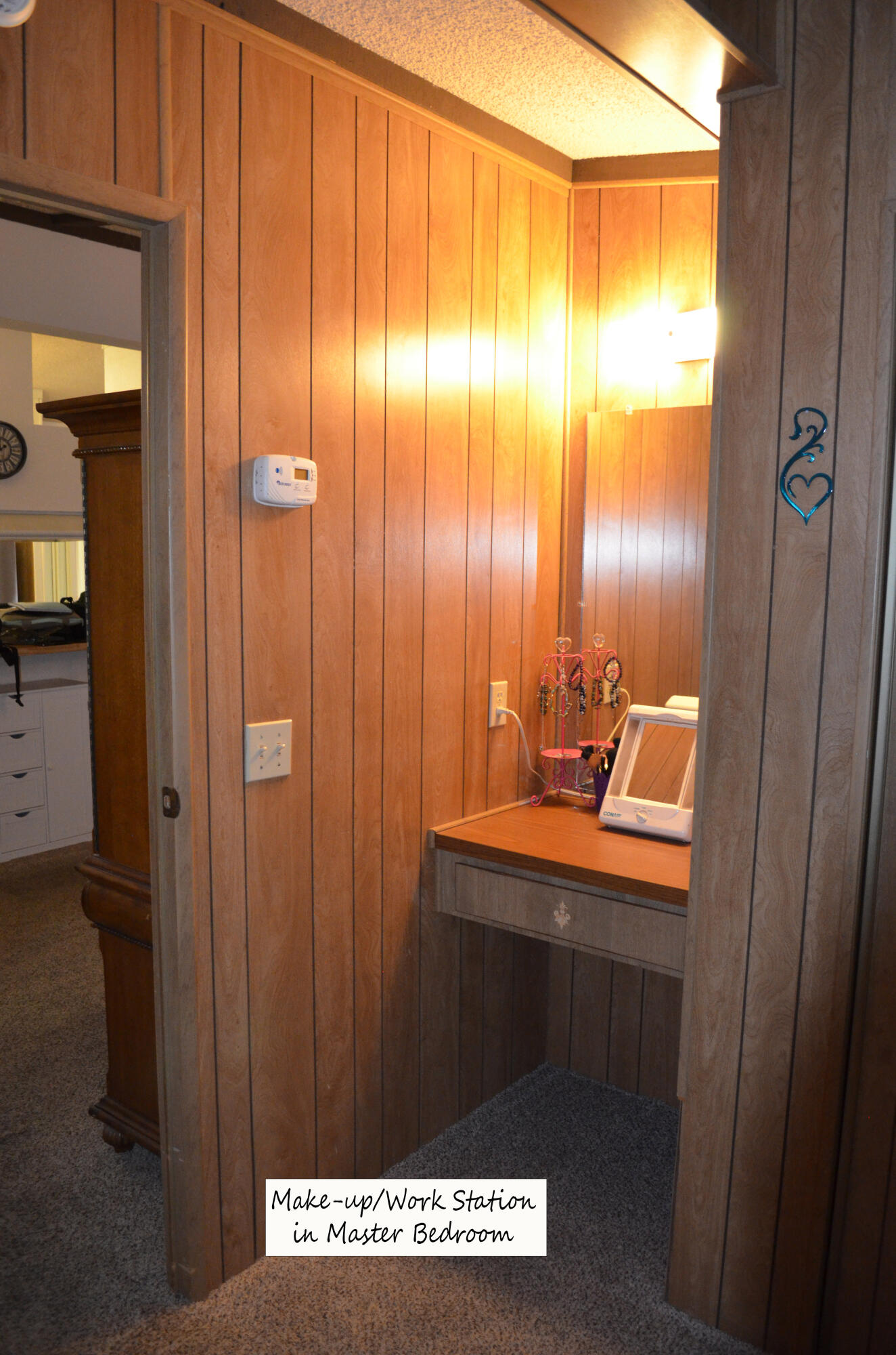 3835 Gardiner Ferry Road, Unit 17 Corning, CA 96021 - Photo 25 of 39 a bathroom with a sink a mirror and a shower