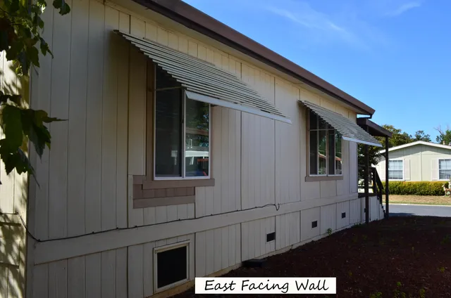 a view of a street in front of house