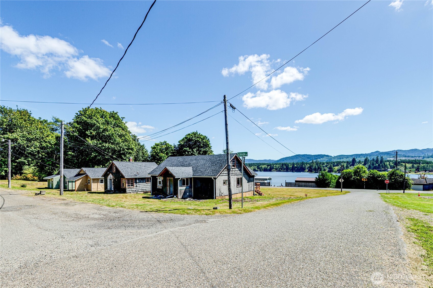 20 Smithville Road Beaver, WA 98305 - Photo 5 of 40 a view of a swimming pool with a patio