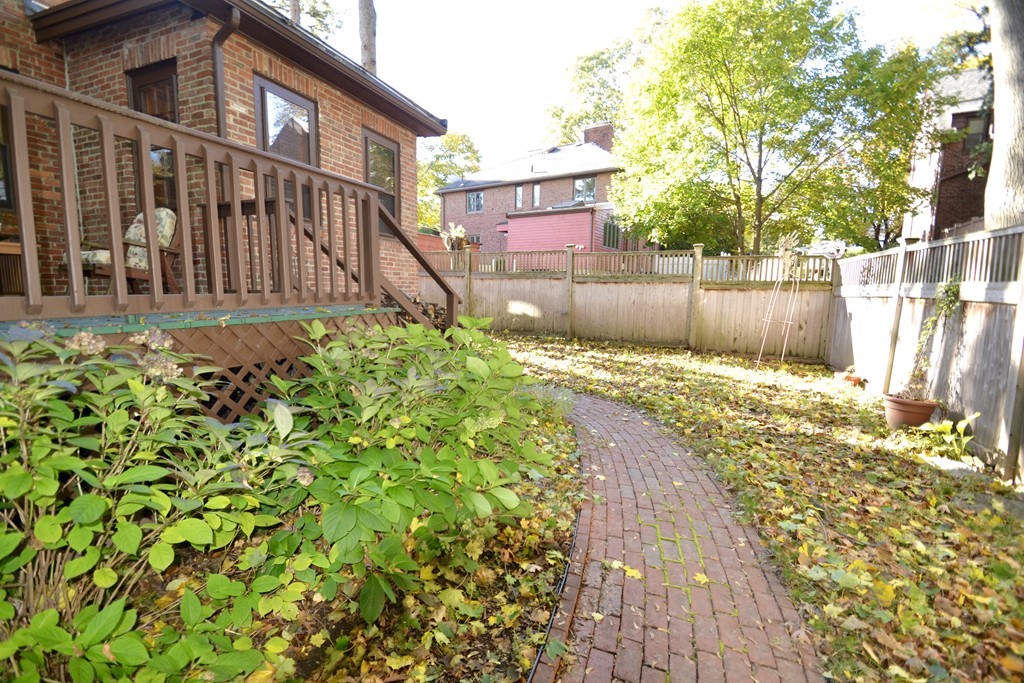 53 Arapahoe Road Newton, MA 02465 - Photo 25 of 25 a view of a backyard of the house
