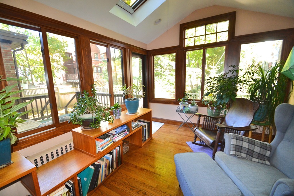53 Arapahoe Road Newton, MA 02465 - Photo 6 of 25 a living room with furniture and a large window