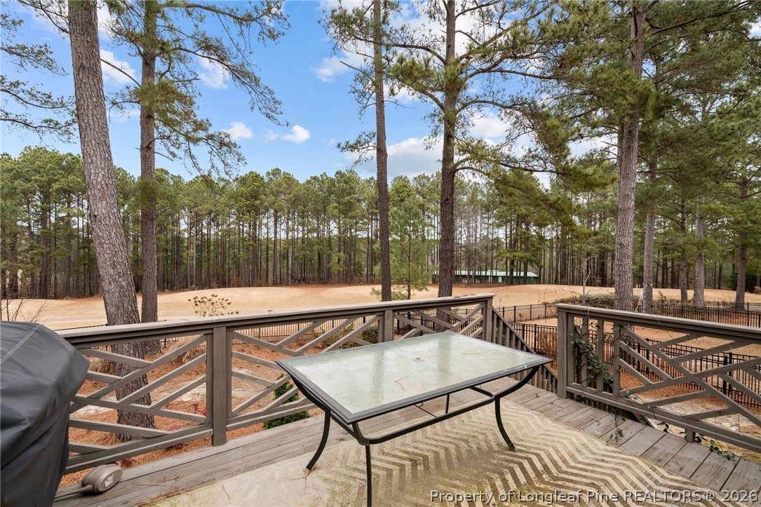 55 London Way Spring Lake, NC 28390 - Photo 35 of 43 a view of a patio with iron fence