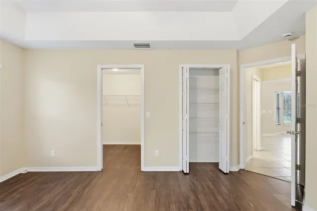 wooden floor in an empty room