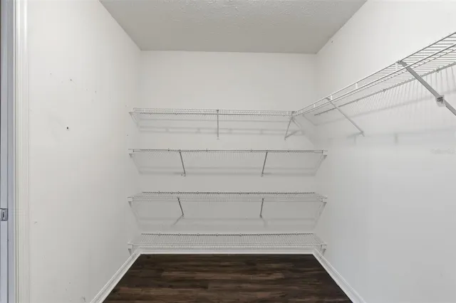a view of walk in closet