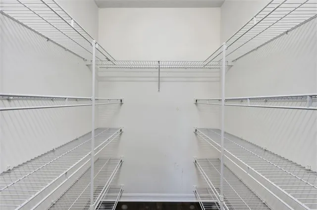 a view of walk in closet
