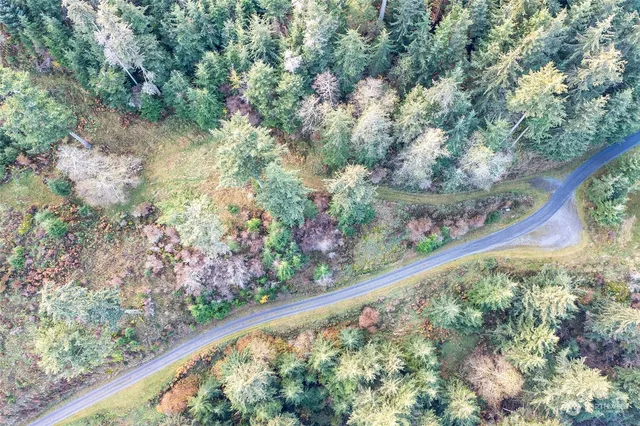 a aerial view of a house