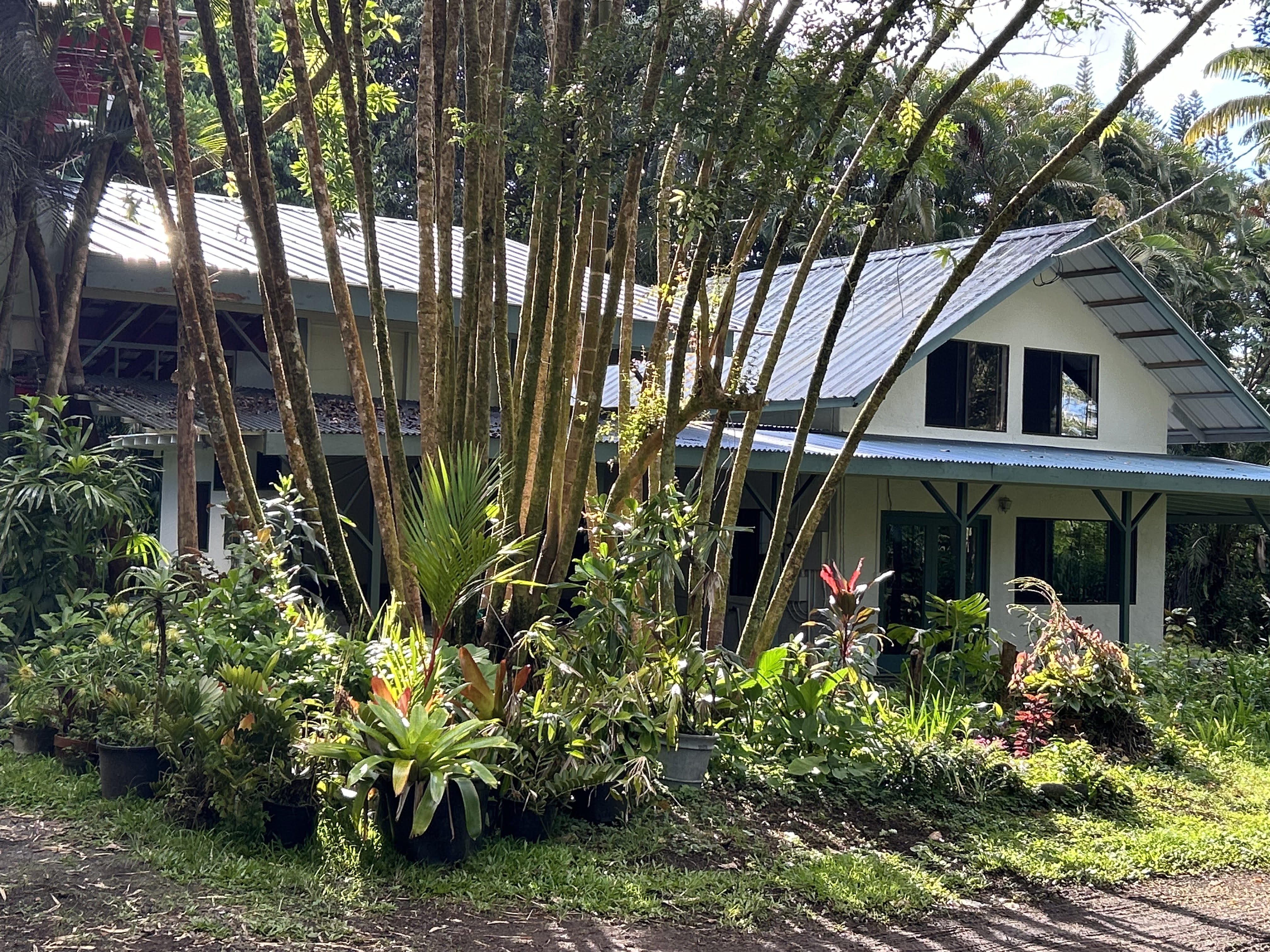 17-406 13 Mile Road Kurtistown, HI 96749 - Photo 7 of 29 a front view of a house with garden
