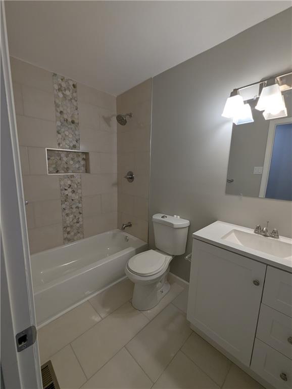 4308 Sheppard Drive Conley, GA 30288 - Photo 8 of 11 a bathroom with a sink a toilet and shower