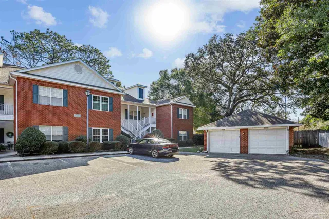 a view of a house with a patio