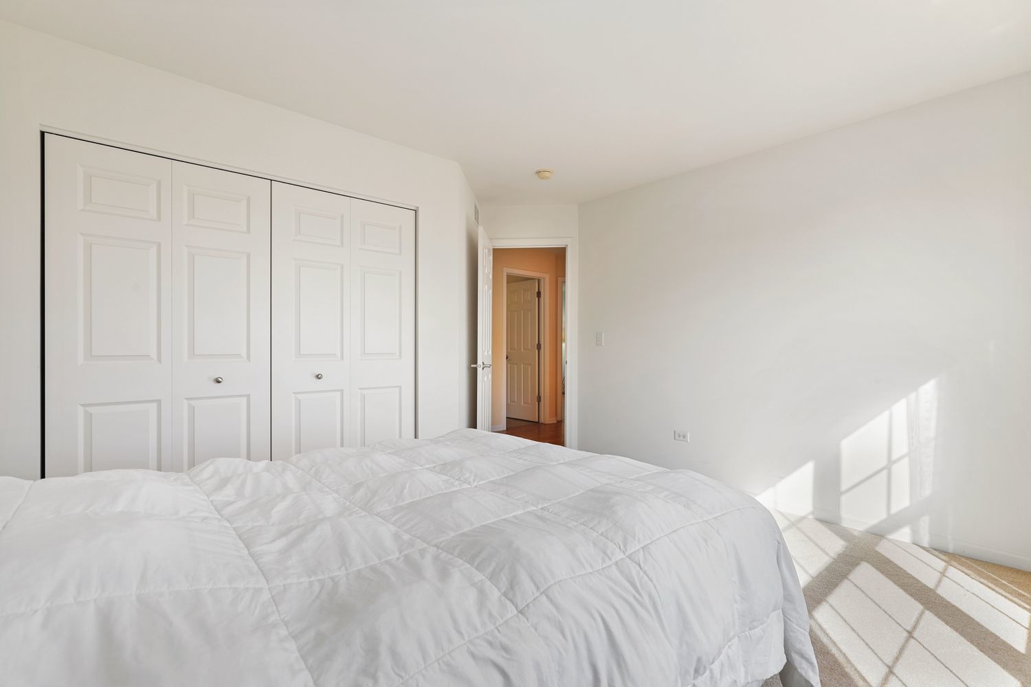3501 Mustang Road Joliet, IL 60435 - Photo 17 of 35 a large white bed in a white room